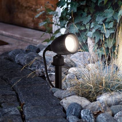 Eglo 98052 - Luminária LED RGB de exterior NEMA-C 1xGU10/5W/230V IP44