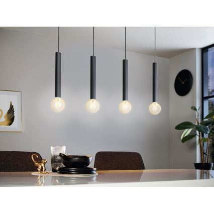 Eglo - Candelabro num fio 4xE27/60W/230V