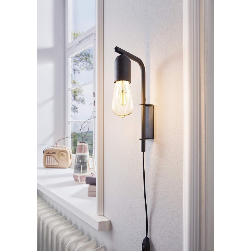 Eglo 98064 - Luz de parede ADRI 1xE27/60W/230V