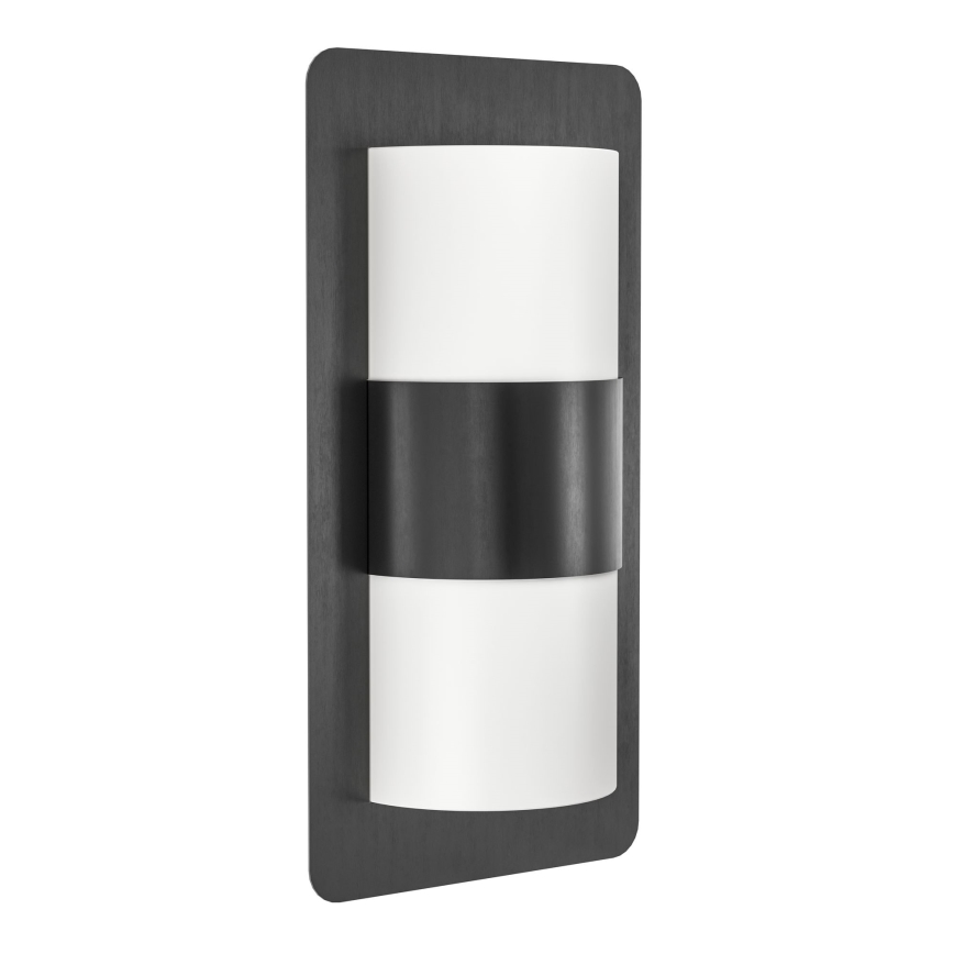 Eglo - Iluminação de parede exterior 2xE27/10W/230V antracite IP44