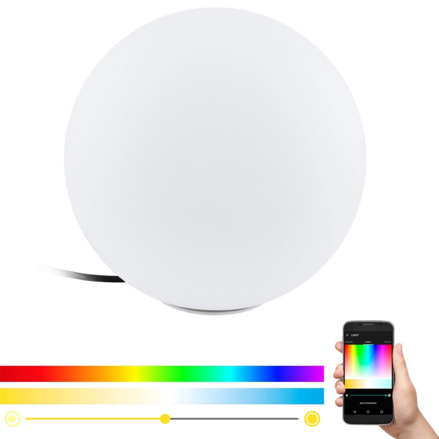 Eglo 98105 - Lâmpada exterior LED RGBW MONTEROLO-C 1xLED/9W/230V IP65 Ø300