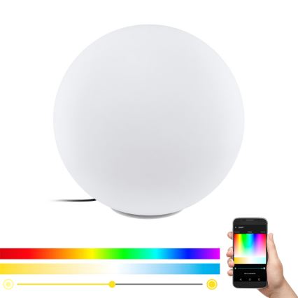Eglo 98108 - Luminária exterior LED RGBW MONTEROLO-C 1x LED/9W/230V IP65 Ø 600 mm