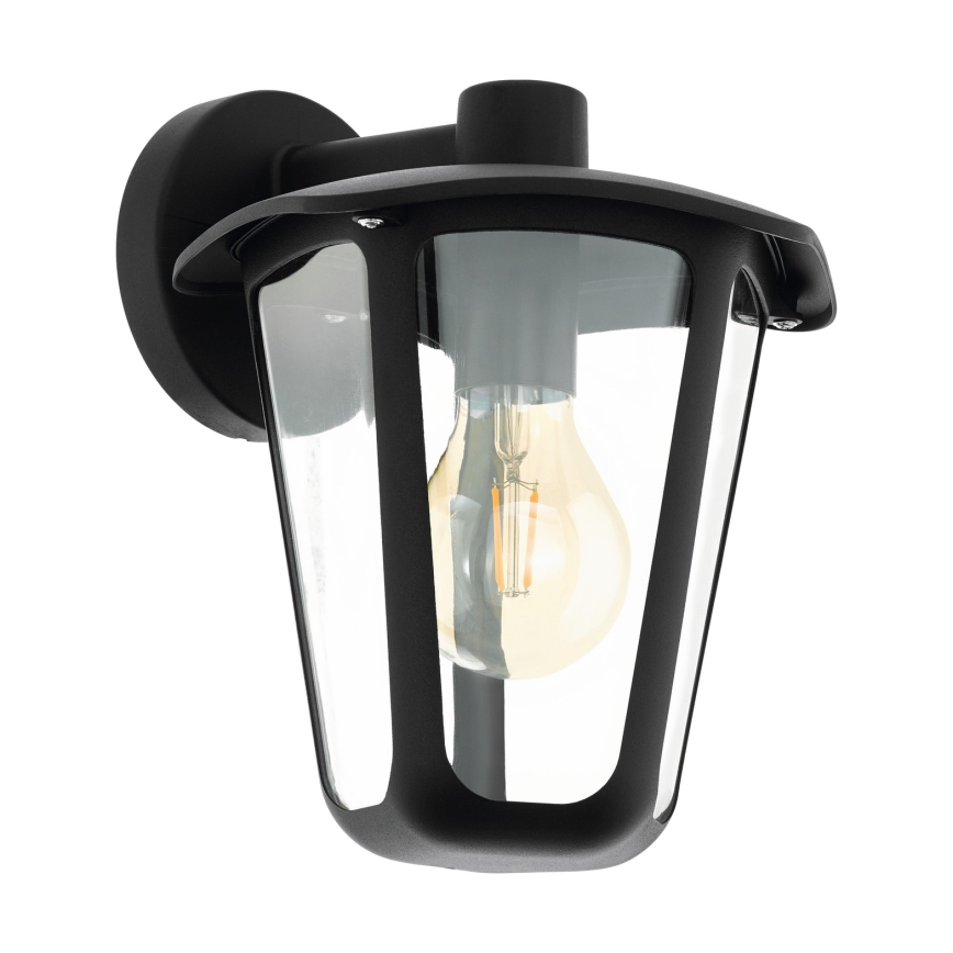 Eglo - Luz de parede de exterior 1xE27/60W/230V preto antigo IP44