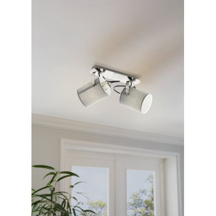 Eglo 98139 - Spot VILLABATE 2xE27/10W/230V