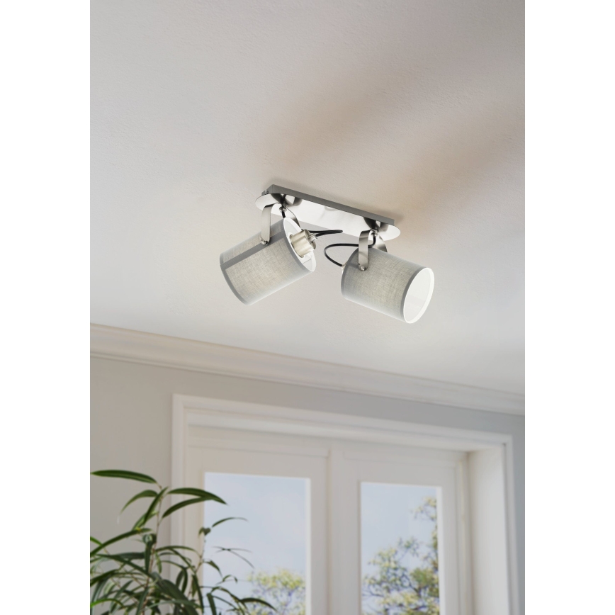 Eglo 98139 - Spot VILLABATE 2xE27/10W/230V