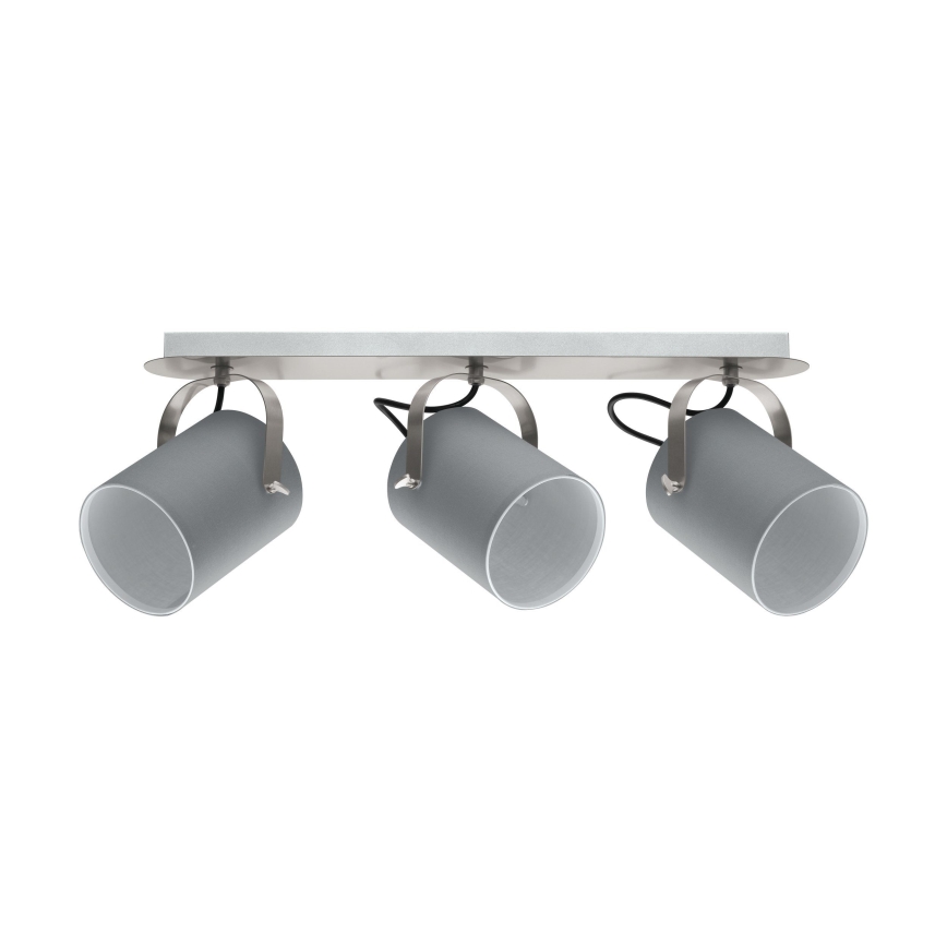 Eglo 98141 - Candeeiro de focos VILLABATE 3xE27/10W/230V