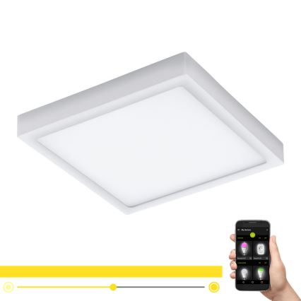 Eglo - Luminária exterior LED regulável ARGOLIS-C LED/22W/230V Bluetooth IP44