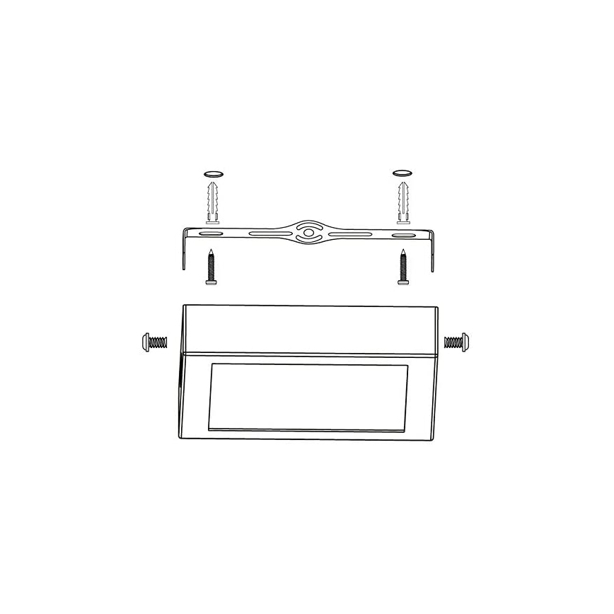 Eglo - Luminária exterior LED regulável ARGOLIS-C LED/22W/230V Bluetooth IP44