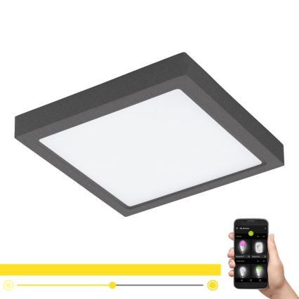 Eglo - Luminária exterior LED regulável ARGOLIS-C LED/22W/230V IP44 Bluetooth
