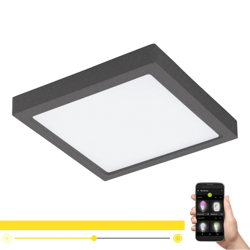 Eglo - Luminária exterior LED regulável ARGOLIS-C LED/22W/230V IP44 Bluetooth