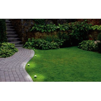Eglo - Corrente decorativa LED para exterior 9 LEDs 10 m IP65 branco quente