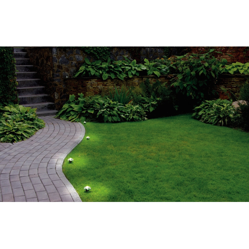 Eglo - Corrente decorativa exterior LED 9xLED 10m IP65 branco quente