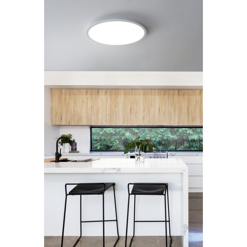 Eglo - Luminária de teto LED dimmerizável LED/30W/230V + controlo remoto