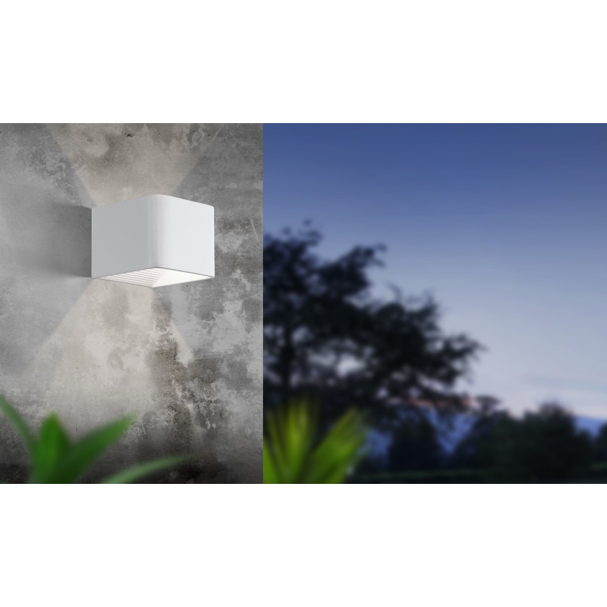 Eglo - Iluminação de parede exterior LED LED/6W/230V IP55