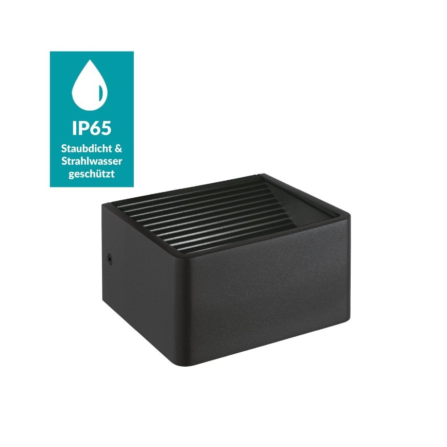 Eglo - Iluminação de parede exterior LED LED/6W/230V IP44