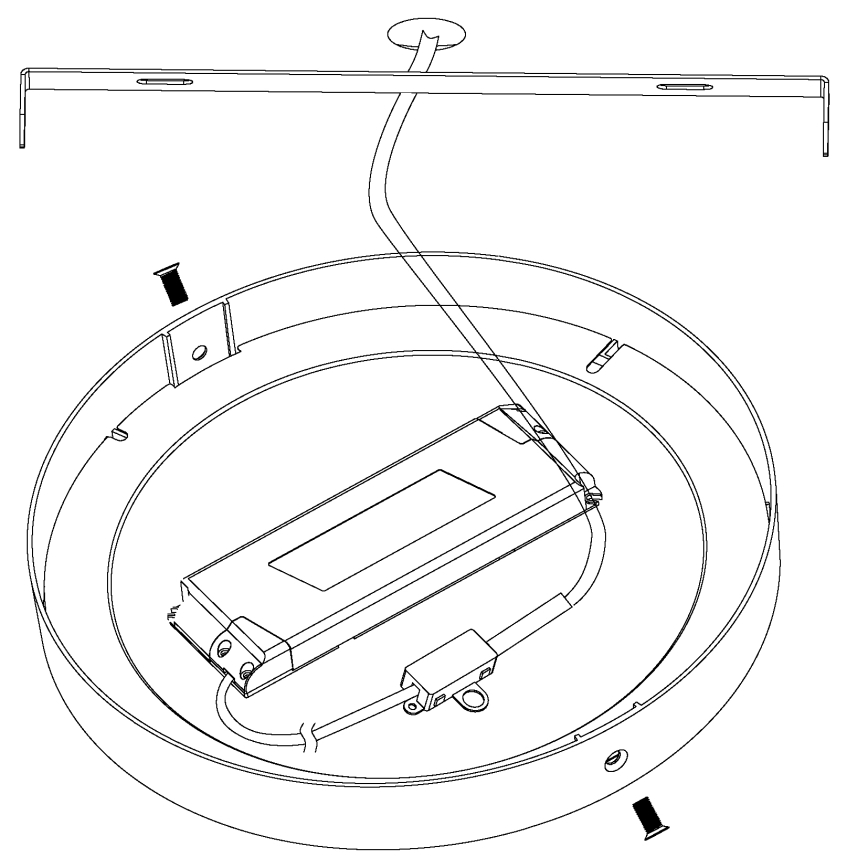Eglo - Candeeiro de tecto LED dimável LED/14W/230V + comando remoto Ø 22,5 cm