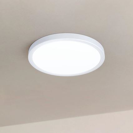 Eglo - Luminária de tecto LED dimerizável 20W/230V com comando remoto Ø 30 cm