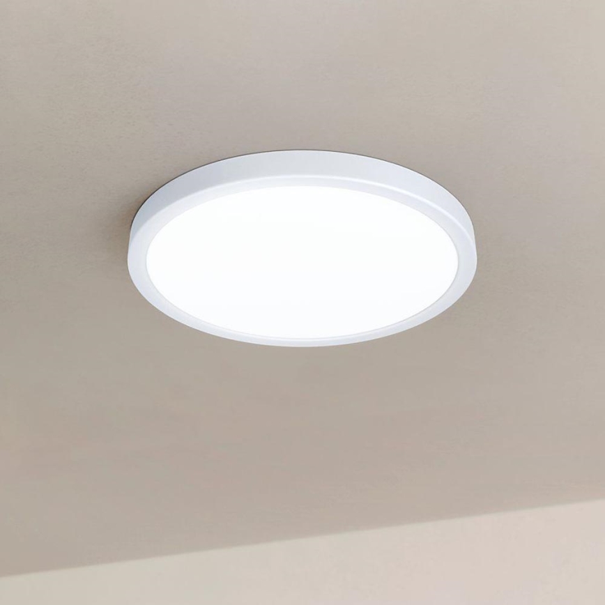 Eglo - Luminária de tecto LED dimerizável 20W/230V com comando remoto Ø 30 cm