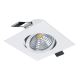 Eglo - Foco de encastrar LED com regulação LED/6W/230V