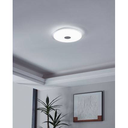 Eglo - Luminária de teto LED dimmerizável LED/24W/230V + controlo remoto