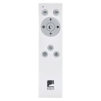 Eglo - Luminária de teto LED dimmerizável LED/24W/230V + controlo remoto