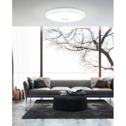 Eglo - Luminária de teto LED dimmerizável LED/36W/230V + controlo remoto