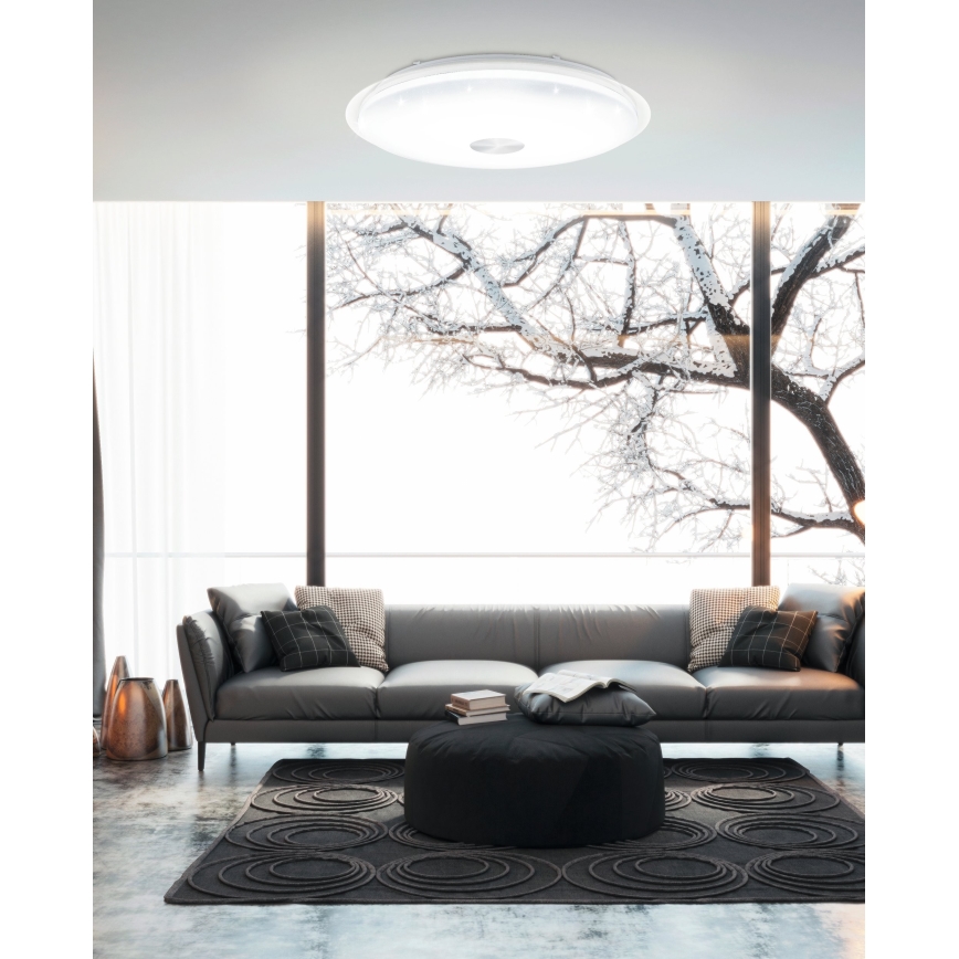 Eglo - Luminária de teto LED dimmerizável LED/36W/230V + controlo remoto