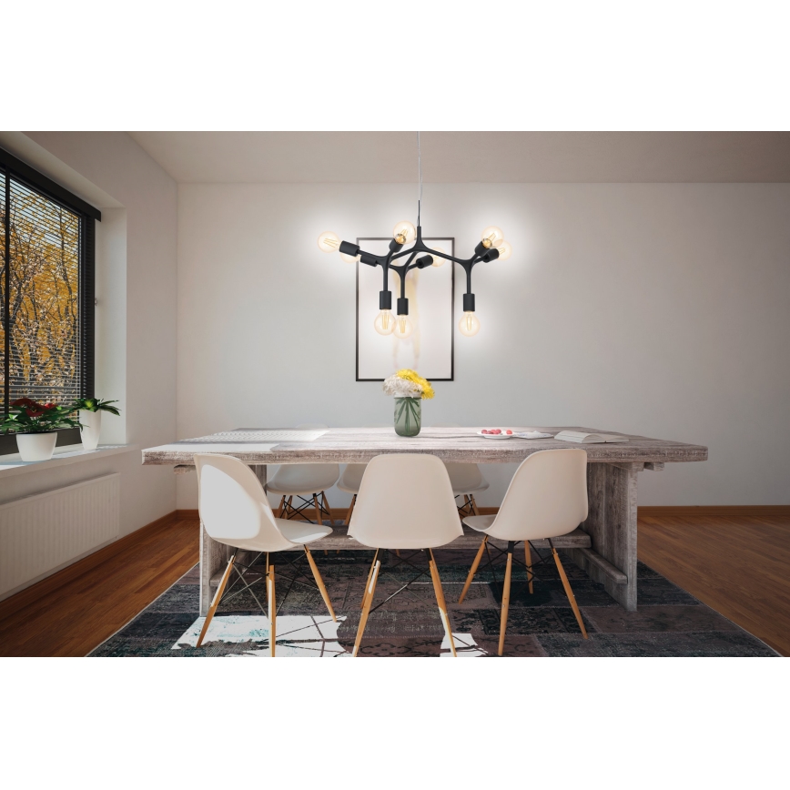 Eglo - Candelabro num fio 9xE27/60W/230V