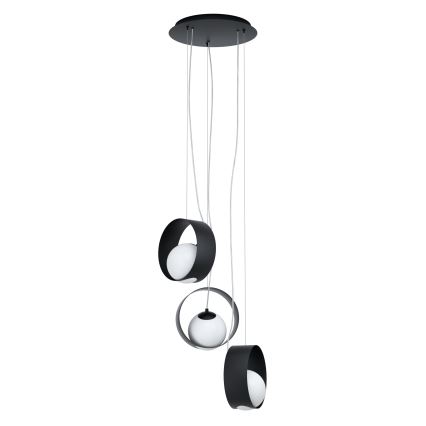 Eglo 98441 - Lustre suspenso por cabo CAMARGO 3xE14/40W/230V