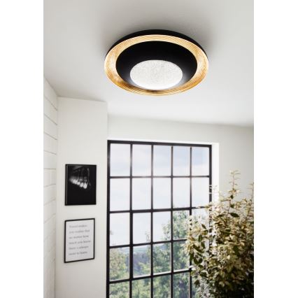 Eglo - Plafon LED regulável LED/24,5W/230V com controlo remoto