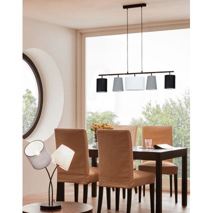 Eglo - Candelabro num fio 5xE14/25W/230V