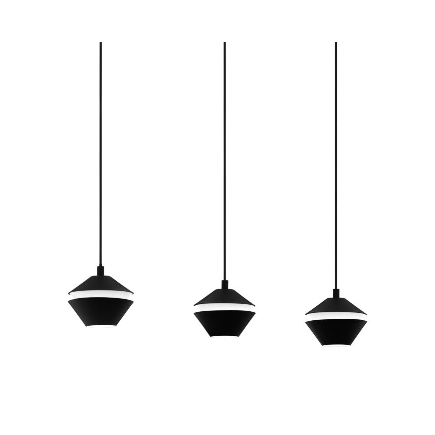 Eglo 98682 - Lustre LED suspenso por cabo PERPIGO 3xGU10/5W/230V
