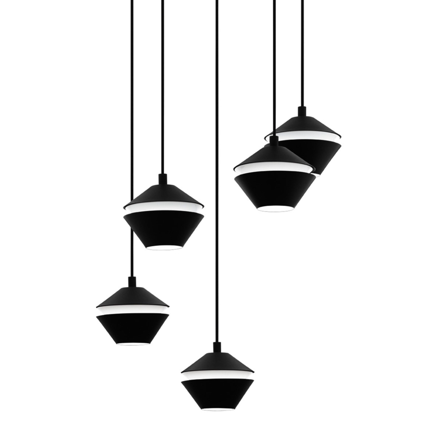 Eglo 98683 - Lustre pendente LED PERPIGO em cabo 5xGU10/5W/230V