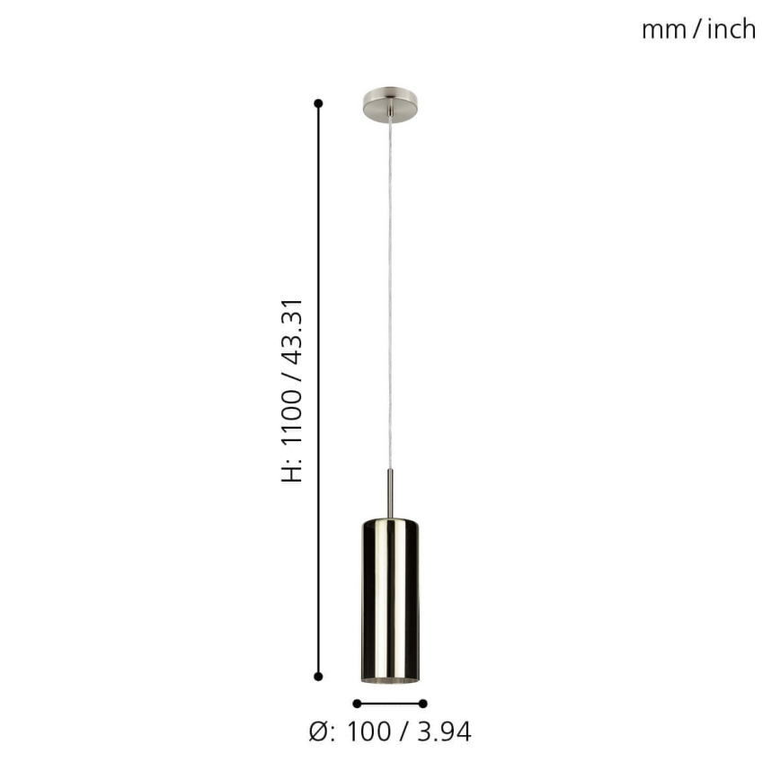 Eglo - Candelabro num fio 1xE27/15W/230V