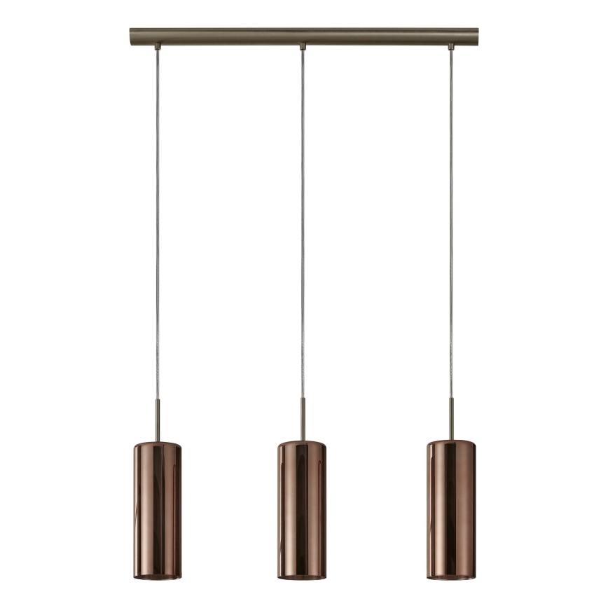 Eglo 98699 - Lustre pendente com cabo SELVINO 3xE27/15W/230V