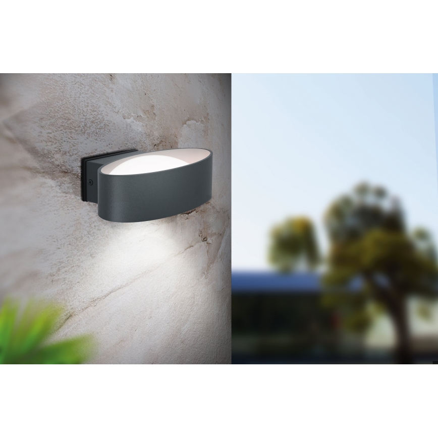 Eglo - Luz de parede LED de exterior LED/10W/230V IP44