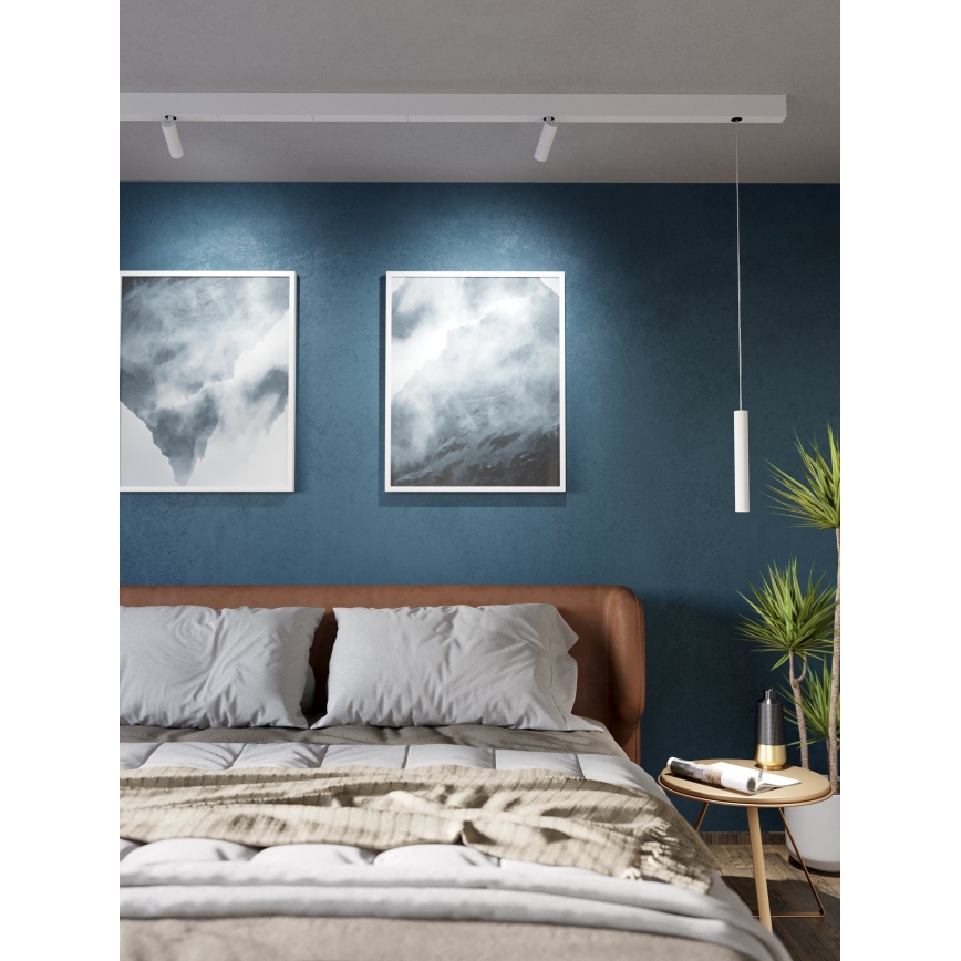 Eglo - Candelabro suspenso LED para sistema de carril 1xLED/9W/230V