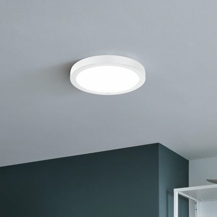 Eglo - Plafon LED regulável para casa de banho LED/19,5W/230V 2700–6500K IP44 ZigBee Ø 28,5 cm