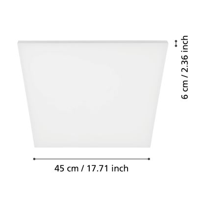 Eglo - Luz de teto LED LED/20W/230V