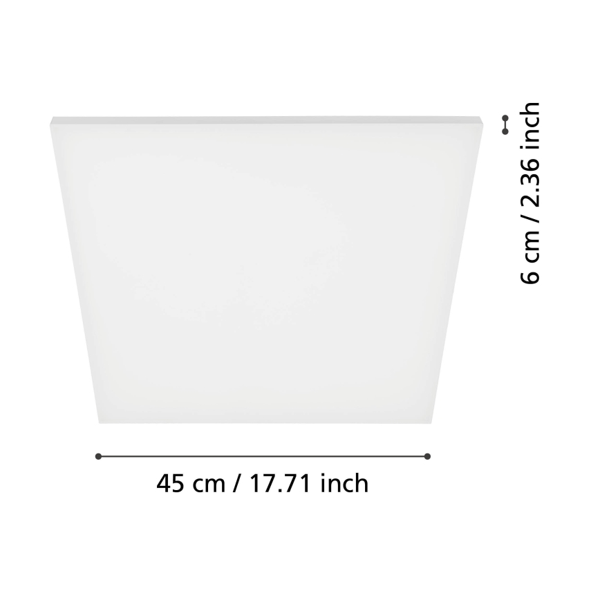 Eglo - Luz de teto LED LED/20W/230V