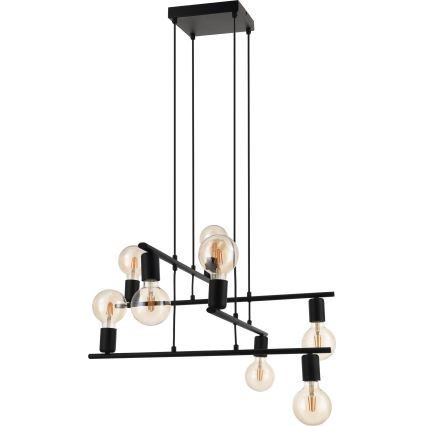 Eglo - Candelabro num fio 8xE27/40W/230V