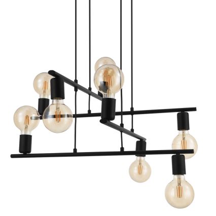 Eglo - Candelabro num fio 8xE27/40W/230V