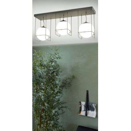 Eglo 99021 - Candeeiro de tecto VERSUOLA 3xE27/40W/230V