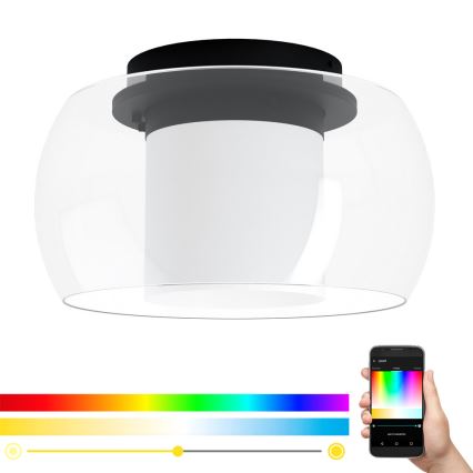 Eglo - Iluminação de teto LED RGB com regulação BRIAGLIA-C LED/24,8W/230V