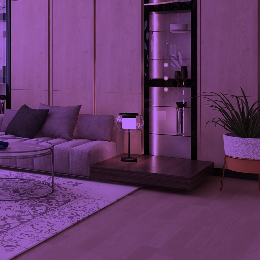 Eglo 99024 - Candeeiro de mesa regulável LED RGB BRIAGLIA-C LED/15W/230V