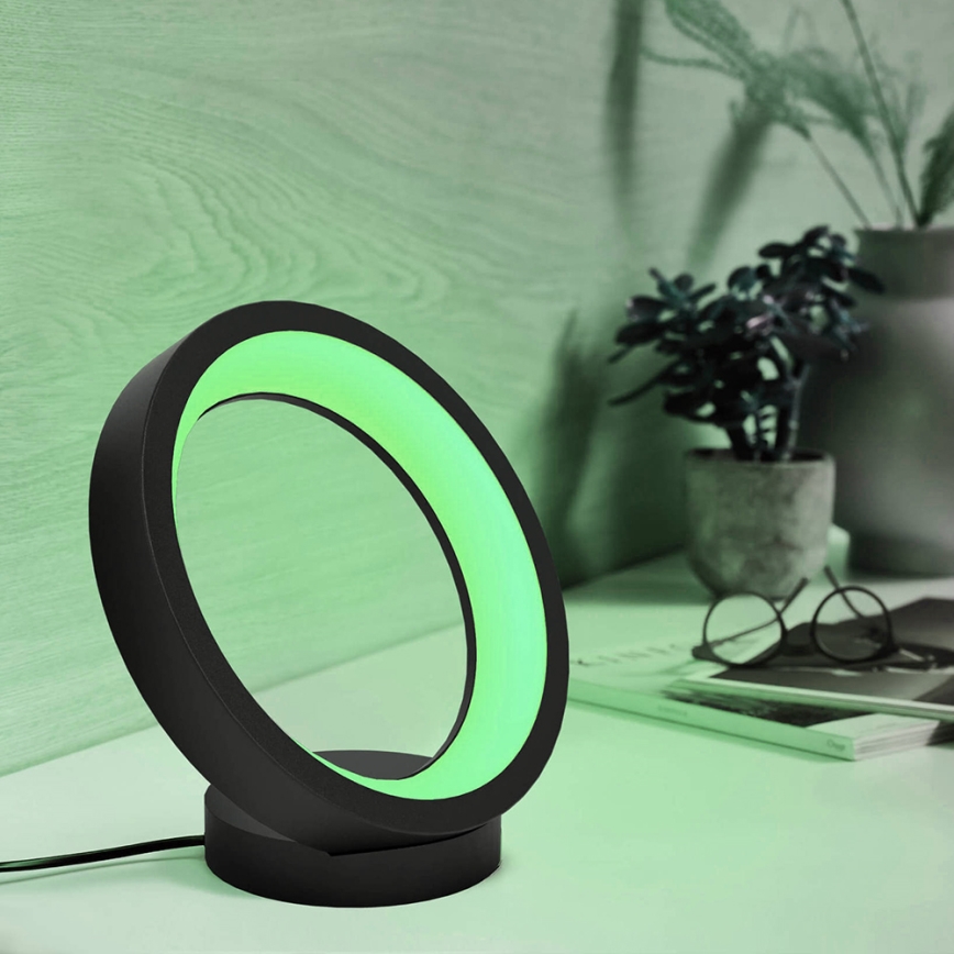 Eglo 99029 - Candeeiro de mesa LED RGB dimerizável MARGHERA-C LED/16W/230V