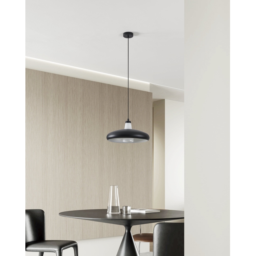 Eglo - Candelabro suspenso LED RGB com regulação TABANERA-C 1xE27/9W/230V