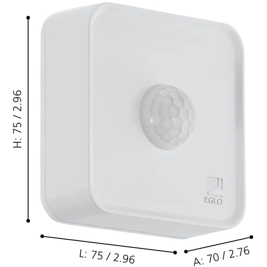Eglo - Sensor exterior de movimento e crepúsculo IP44 ZigBee