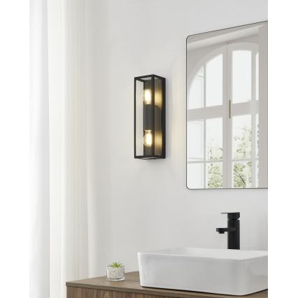 Eglo - Iluminação de parede para casa de banho 2xE27/60W/230V IP44