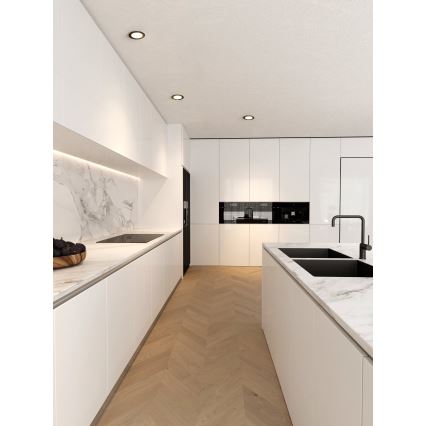 Eglo - Luminária LED de embutir 5 LEDs/10,5W/230V diâmetro 16,6 cm